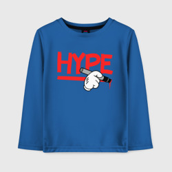 Детский лонгслив хлопок Hype Hands