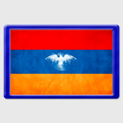 Магнит 45*70 Флаг Армении с белым орлом
