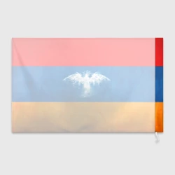 Флаг 3D Флаг Армении с белым орлом - фото 2