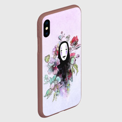 Чехол для iPhone XS Max матовый Каонаси в цветах - фото 2