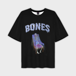 Мужская футболка oversize 3D Bones