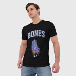 Мужская футболка 3D Bones - фото 2
