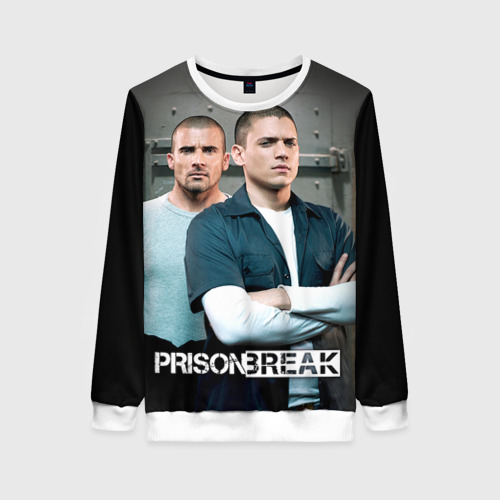 Женский свитшот 3D Prison break 4, цвет 3D печать