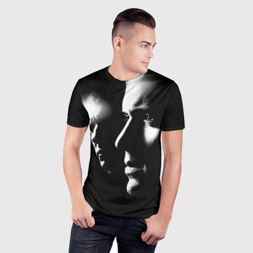 Мужская футболка 3D Slim Prison break 11, цвет 3D печать - фото 3