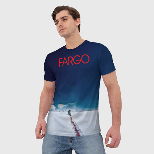 Мужская футболка 3D Fargo, цвет 3D печать - фото 3