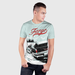 Мужская футболка 3D Slim Fargo - фото 2