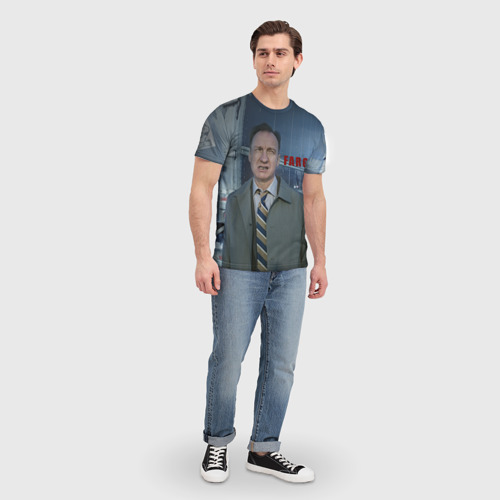 Мужская футболка 3D Fargo, цвет 3D печать - фото 5
