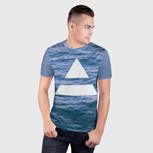 Мужская футболка 3D Slim Ocean - фото 3