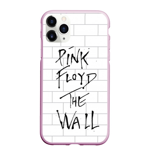 Чехол для iPhone 11 Pro Max матовый The Wall, цвет розовый