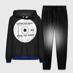 Мужской костюм с толстовкой 3D Steal this album