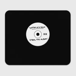 Прямоугольный коврик для мышки Steal this album
