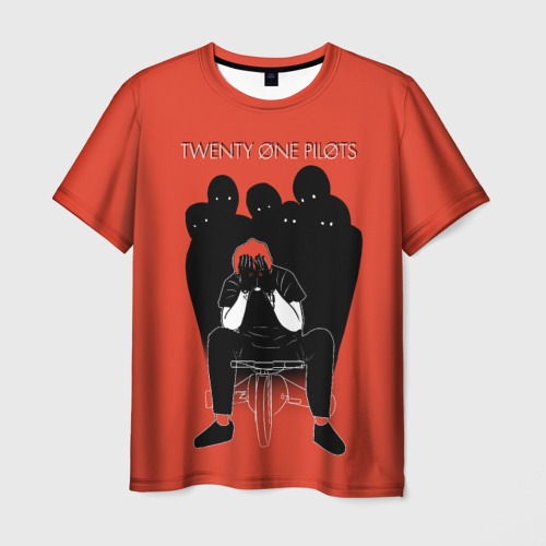 Мужская футболка 3D Twenty one pilots, цвет 3D печать