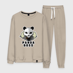 Мужской костюм хлопок Panda Boss