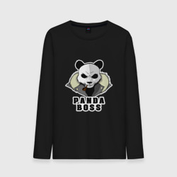 Мужской лонгслив хлопок Panda Boss