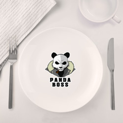 Набор: тарелка + кружка Panda Boss - фото 2