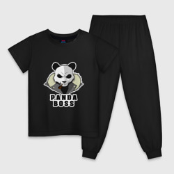 Детская пижама хлопок Panda Boss