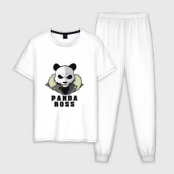 Мужская пижама хлопок Panda Boss