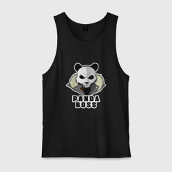 Мужская майка хлопок Panda Boss