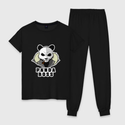 Женская пижама хлопок Panda Boss