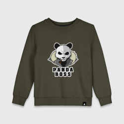 Детский свитшот хлопок Panda Boss