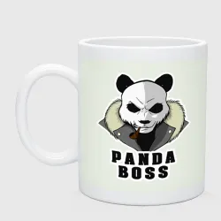 Кружка керамическая Panda Boss