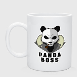 Кружка керамическая Panda Boss