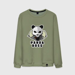 Мужской свитшот хлопок Panda Boss