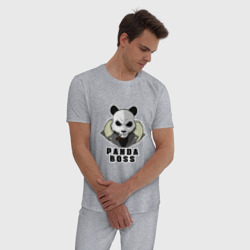 Мужская пижама хлопок Panda Boss - фото 2