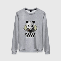 Женский свитшот хлопок Panda Boss