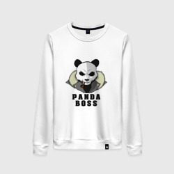 Женский свитшот хлопок Panda Boss