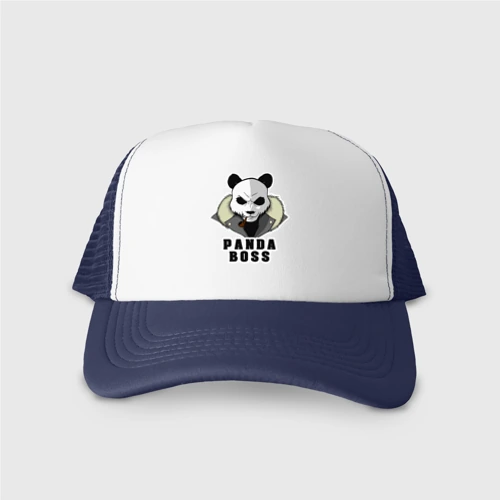 Кепка тракер с сеткой Panda Boss