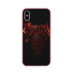 Чехол для iPhone X матовый Bullet For My Valentine