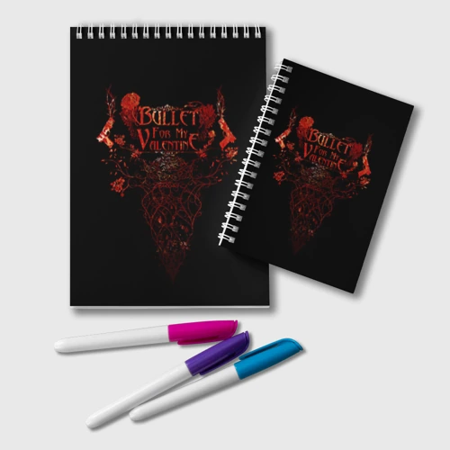 Блокнот Bullet For My Valentine