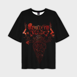 Мужская футболка oversize 3D Bullet For My Valentine