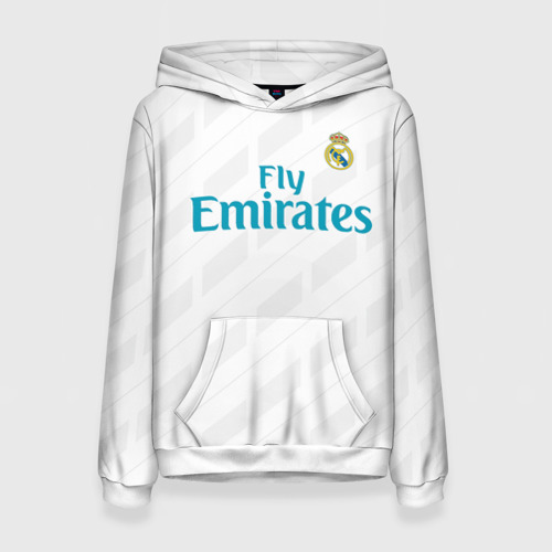 Женская толстовка 3D Real Madrid Фото 01 Женская толстовка 3D Real Madrid Фото 01