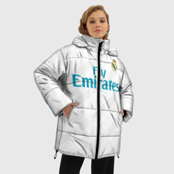 Женская зимняя куртка Oversize Real Madrid - фото 2