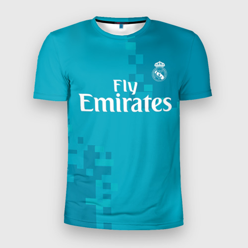 Мужская футболка 3D Slim Real Madrid, цвет 3D печать