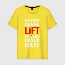Powerlifting Lifters & Haterrs – Мужская футболка хлопок с принтом купить со скидкой в -20%