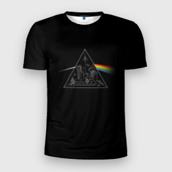 Мужская футболка 3D Slim Pink Floyd Make Rainbow