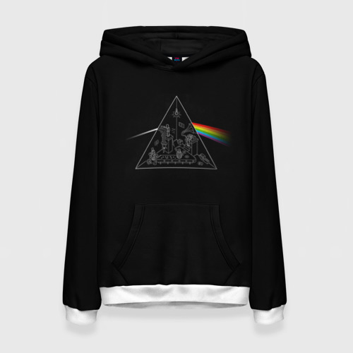 Женская толстовка 3D Pink Floyd Make Rainbow, цвет 3D печать