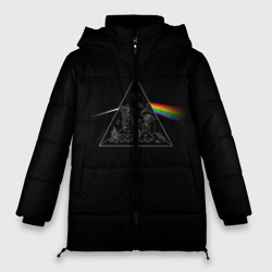 Женская зимняя куртка Oversize Pink Floyd Make Rainbow