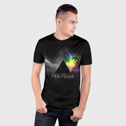 Мужская футболка 3D Slim Pink Floyd Logo - фото 2