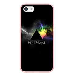 Чехол для iPhone 5/5S матовый Pink Floyd Logo