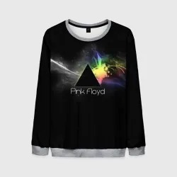 Мужской свитшот 3D Pink Floyd Logo