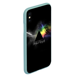 Чехол для iPhone XS Max матовый Pink Floyd Logo - фото 2