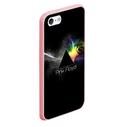 Чехол для iPhone 5/5S матовый Pink Floyd Logo - фото 2