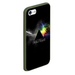 Чехол для iPhone 5/5S матовый Pink Floyd Logo - фото 2