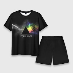 Мужской костюм с шортами 3D Pink Floyd Logo