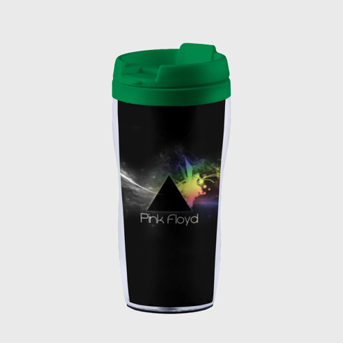 Термокружка-непроливайка Pink Floyd Logo, цвет зеленый