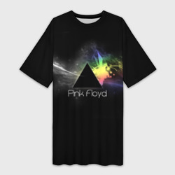 Платье-футболка 3D Pink Floyd Logo